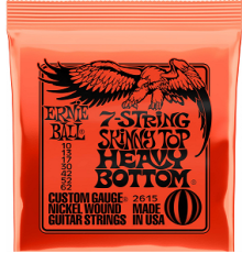 Струны для 7-струнной электрогитары ERNIE BALL 2615 10-62 