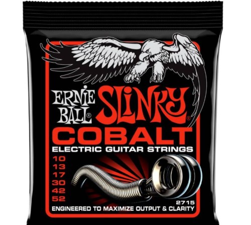 Струны для электрогитары ERNIE BALL 2715 10-52 Cobalt