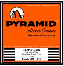 Струны PYRAMID 451100 10-46 Nickel Classics никелированная навивка для электрогитары