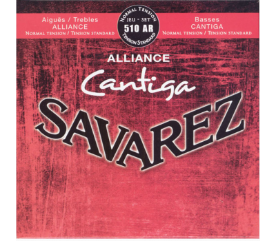 Струны SAVAREZ 510AR Alliance Cantiga нормального натяжения карбон/серебрянная обмотка для классческой гитары