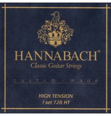 Струны для классической гитары HANNABACH 728HT Custom Made Blue