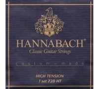 Струны для классической гитары HANNABACH 728HTC Custom Made карбон жесткое натяжение