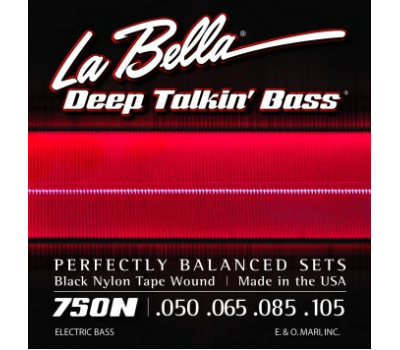 Струны LA BELLA 750N для бас-гитары с нейлоном