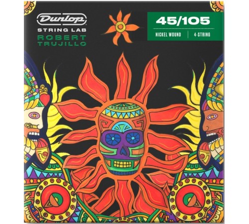 Струны для бас-гитары DUNLOP RTN45105 45-105 Robert Trujillo 