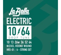 Струны для электрогитары LA BELLA HRS-D1 10-64 