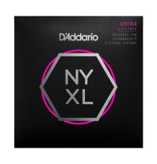 Струны для 8-струнной электрогитары D'ADDARIO NYXL0984SB 