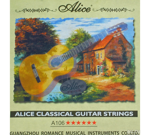 Струны ALICE AC106H нейлон для классической гитары