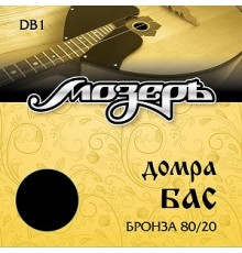 Струны МОЗЕРЪ DB1 для домры БАС, бронза