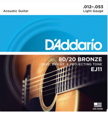 Струны D'ADDARIO EJ11 