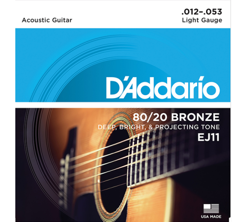 Струны D'ADDARIO EJ11 