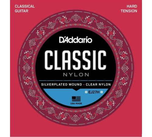 Струны для классической гитары D'ADDARIO EJ27H