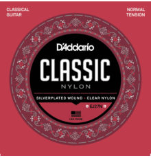 Струны D'ADDARIO EJ27N нейлон clear/silver нормального натяжения для классической гитары