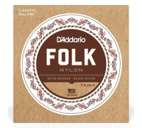 Струны для классической гитары D'ADDARIO EJ34 Folk Nylon