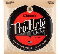 Струны для классической гитары D'ADDARIO EJ45 ProArte 