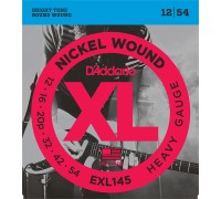 Струны для электрогитары D'ADDARIO EXL145 12-54