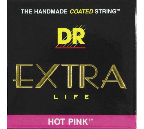 Струны для электрогитары DR PKE9 Pink Coated 9-42 