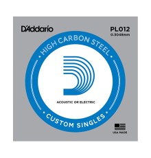 Струна D'ADDARIO PL 012 д/эл-,акуст.гитары