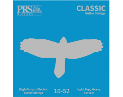 Струны PRS Classic 10-52 для электрогитары Light Top/Heavy Bottom