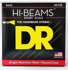 Струны для короткомензурной бас-гитары DR SMR45 45-105 Hi-Beam