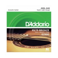 Струны для акустической гитары D'ADDARIO EZ890 9-45