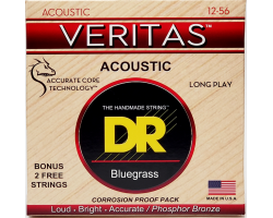 Струны DR Veritas VTA12/56 12-56 фосфор.бронза для акустической гитары