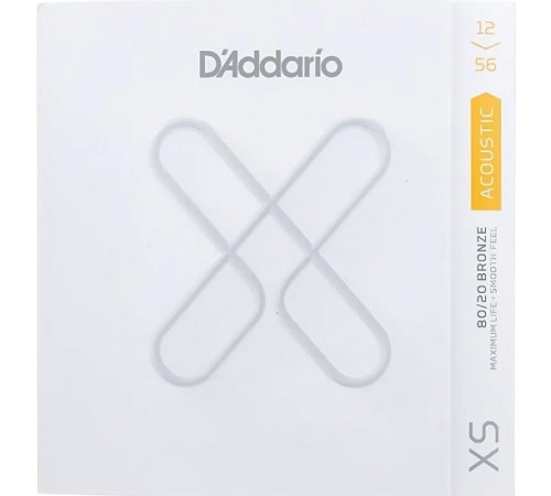 Струны D'ADDARIO XSABR1256 XS 12-56 Струны D'ADDARIO XSABR1256 XS 12-56