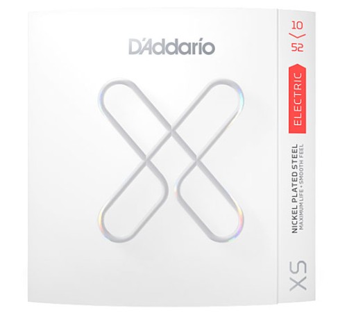 Струны D'ADDARIO XSE1052 10-52 никелированная навивка с покрытием для электрогитары