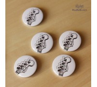 Значок "ГИТАРА FENDER"