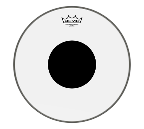 Пластик 20" REMO CS clear black dot