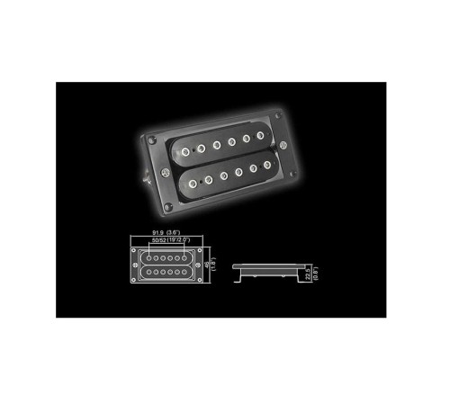 Звукосниматель BELCAT BH22A BK Neck 