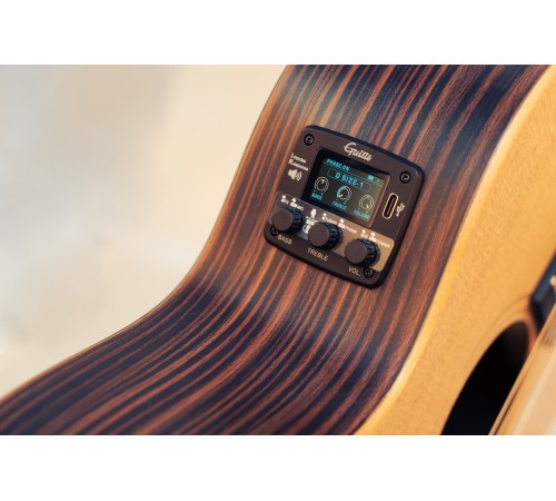 Звукосниматель для акустической гитары GUITTO GGP04 Звукосниматель для акустической гитары GUITTO GGP04